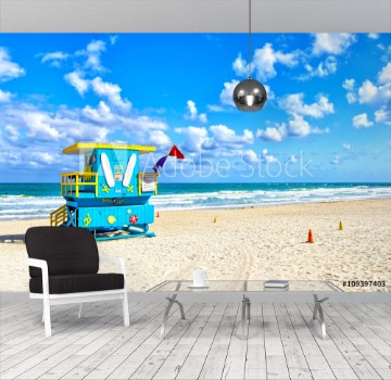 Picture of Lifeguard house on beach